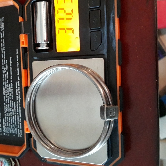 Vintage Retired Sterling SilverGivenchy bracelet. - Picture 5 of 5